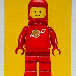 Classic Red Spaceman #6