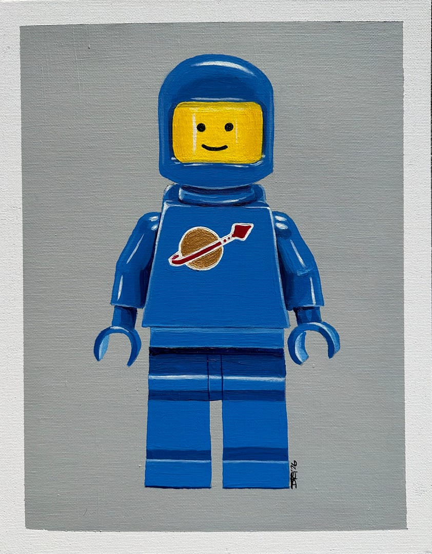 Classic Blue Spaceman #12
